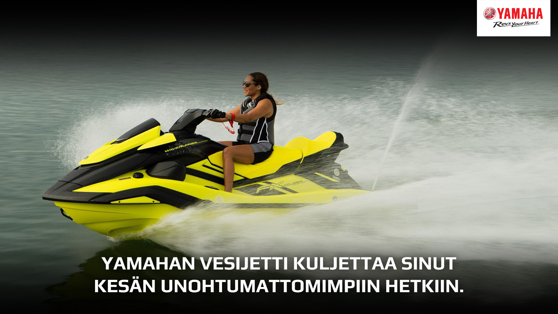 Kesä on nyt komeimmillaan! Hanki Yamaha vesijetti nyt leasing -sopimuksella edulliseen kuukausihintaan, alk. 159,50€/kk!