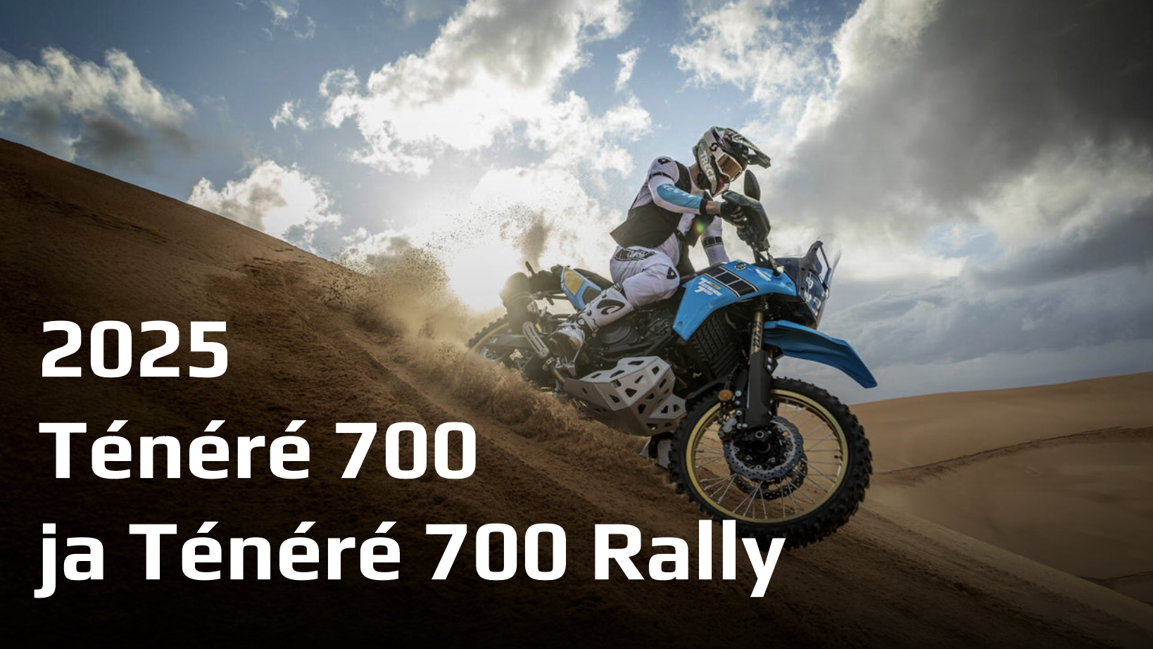 2025 Yamaha Ténéré 700 ja Ténéré 700 Rally