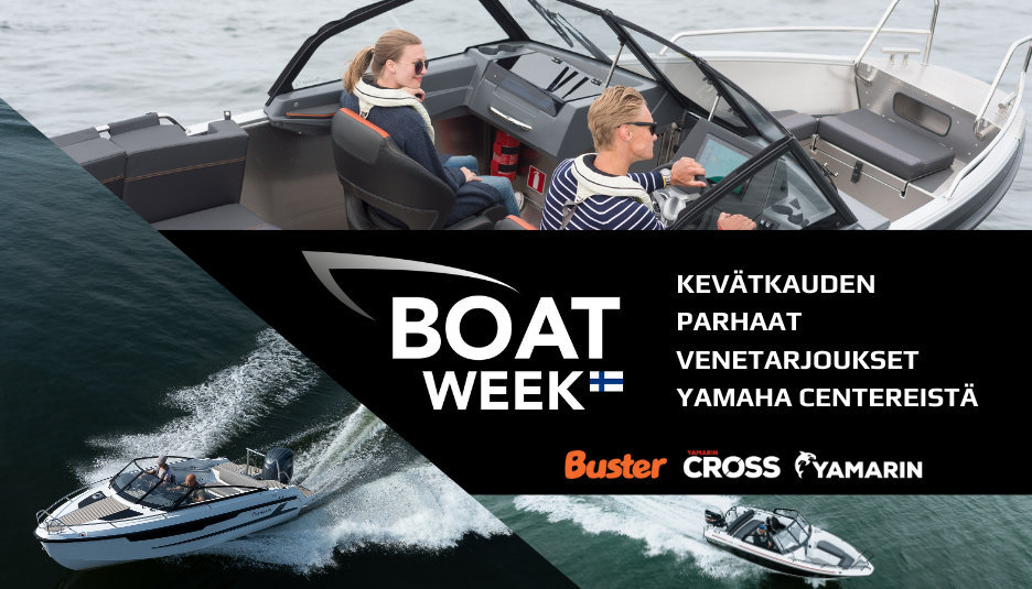 Boat Week tuo kevään parhaat kampanjahinnat ja kesä on täällä nopeammin kuin uskotkaan! 