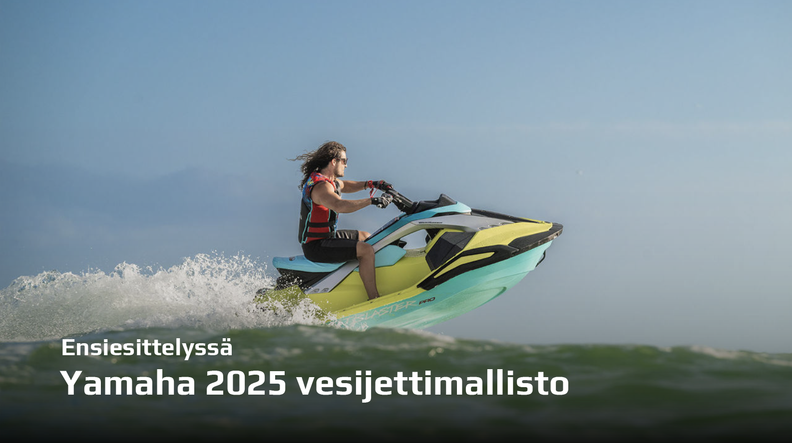 Yamahan 2025 vesijettimalliston ensiesittelyssä