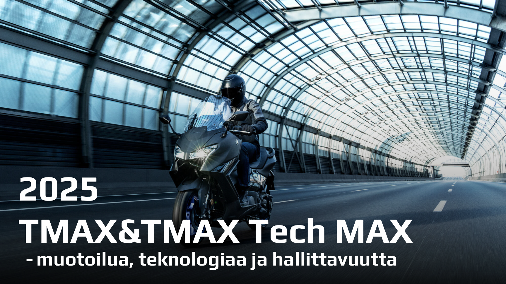 2025 Yamaha TMAX & TMAX Tech MAX - Uudistunutta muotoilua, edistyksellistä teknologiaa ja parempaa hallittavuutta.